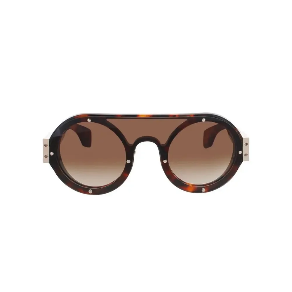 NEW!! Bugatti 47-Car Tortoiseshell Round Sunglasses - Brown Lenses Authentic